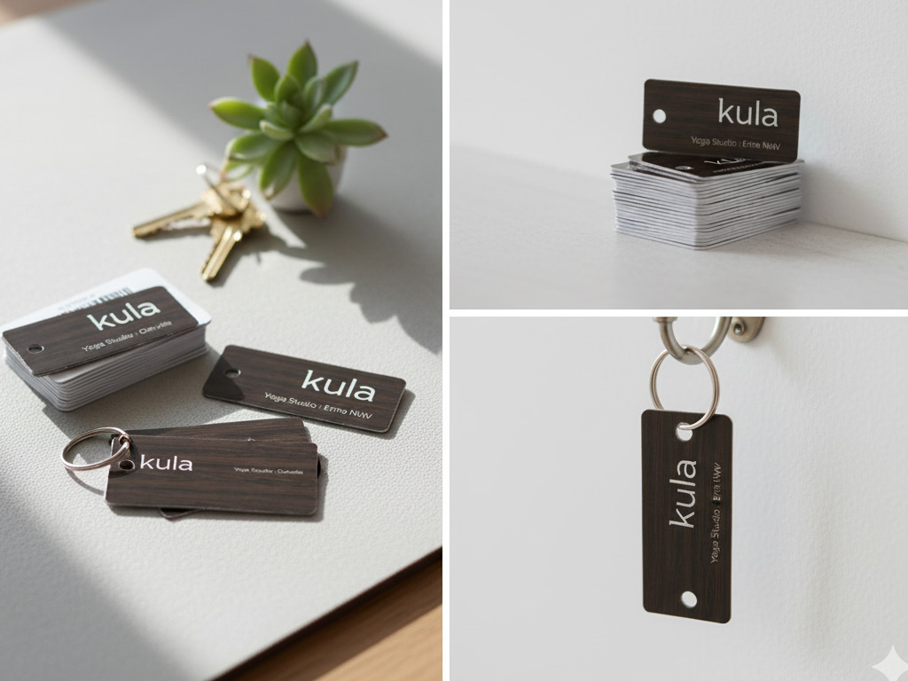 Plastic Key Tags